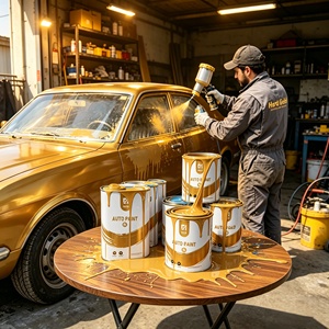 <span class=keywords><strong>Peinture</strong></span> automobile acrylique liquide écologique sur mesure, tons pastel, séchage rapide, fourniture directe d'usine - Product Image 1