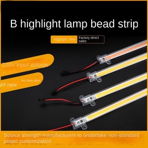 COB LED điện áp cao thanh ánh sáng kính hiện đại truy cập Tủ bảng điều khiển từ xa thích hợp cho nhà bếp ứng dụng đầu vào cao - Product Image 5