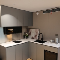 Önceden Monte Edilmiş Zcamp K6 Hava Yalıtımlı Uzay Kapsülü Ev Özel Teras Düzeni Prefabrik Aile Tatil Köyü Kabini