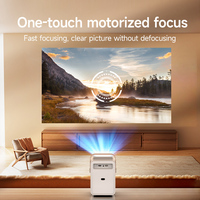Mini projecteur LCD intelligent Android OEM, modèle tendance, projecteur portable pour cinéma maison