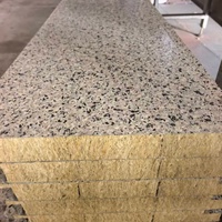 Panneau sandwich en métal gaufré, panneau d'isolation thermique, idéal pour les murs extérieurs, les villas préfabriquées et les revêtements de bâtiments