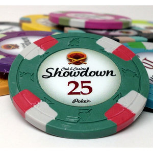 Poker Chip Lounge Showdown 13,5 Gram Clay Poker Chips-Fichas de juego de alta calidad - Product Image 5