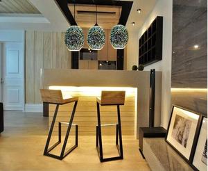 Moderno nórdico colorido Firwork flor interior 3D cristal techo colgante iluminación candelabros luces colgantes - Product Image 4