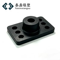 Taixin Bande amortissante en caoutchouc perforée de forme spéciale, bloc de fixation, insert absorbant les chocs pour équipement de cabinet sur mesure