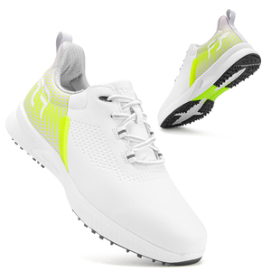 Chaussures <span class=keywords><strong>de</strong></span> <span class=keywords><strong>golf</strong></span> personnalisées <span class=keywords><strong>de</strong></span> haute qualité pour hommes avec semelle en caoutchouc Semelle extérieure décontractée imperméable et sportive Doublure en maille pour l'hiver et l'été - Product Image 6