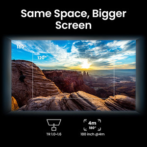 Proyector Láser para Cine en Casa W6050 4K UHD HDR10 con Color Cinematográfico de 2600lm para una Experiencia Cinematográfica Premium - Product Image 2
