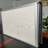 Panneaux acoustiques mobiles modernes en aluminium et MDF, cloisons pliables pour salle de sport, salon, bureau à domicile, école