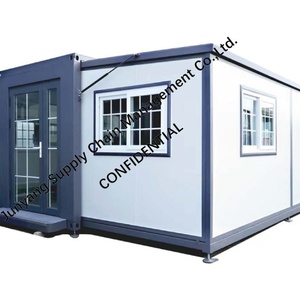 Contenedores Expandibles Prefabricados de Acero Corten de 20 pies/40 pies, Empacados Planos para Logística y Almacenamiento - Product Image 2