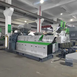 plastic recycling machines small plastic granulator extruder machine for extruded pellet