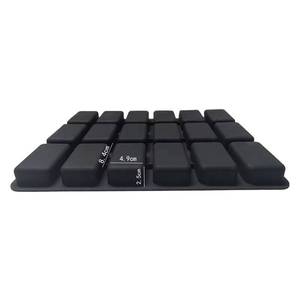 Custom <b>Silicone</b> Bar Mold New Design Sustainable Soap Making <b>Tools</b> for Handmade Machine Rectangle Number Cake Moulds - Product Image 5