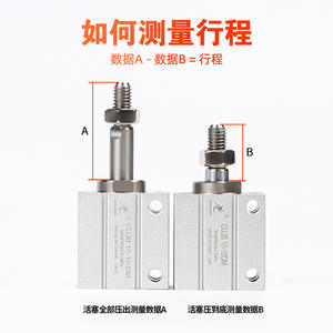 Cylindre pneumatique miniature en acier inoxydable Xingchen à montage libre CUJB10/6/16/20/12-4DX15X20*25DM avec structure à piston - Product Image 4