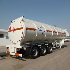 Semi-remorque citerne à 3 essieux haute résistance pour produits chimiques dangereux, ammoniac aqueux et liquides inflammables, capacité <span class=keywords><strong>25</strong></span>-70m³, charge utile >30000kg - Product Image 6