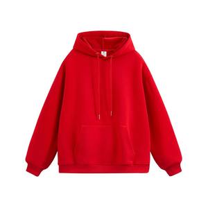 Alta calidad 100% algodón tejido liso personalizado Sudadera con capucha en blanco ropa deportiva a prueba de viento transpirable pulóver sudaderas con capucha para hombres - Product Image 3