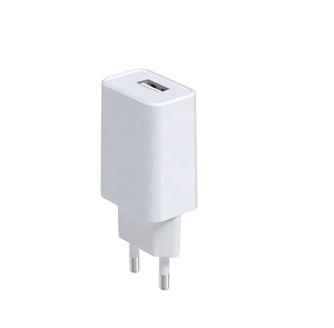 Quality EU Adapter DC5V 1A USB <strong>Interface</strong> Convenient Portable Black White Travel Phone Charging Head European Wall Charger Plug - Product Image 5