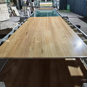 Tablero de madera de álamo carbonizado de grado AA AB de 18 mm, 20 mm, 22 mm, tabla de madera de álamo maciza para muebles. - Product Image 1