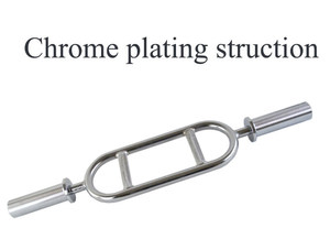 Barre de triceps en acier fileté robuste, antidérapante, pour <span class=keywords><strong>musculation</strong></span>, exercices de force et haltérophilie - Product Image 3