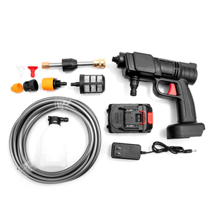 HILDA KHC-MX Mini High 37Bar 21V Battery DIY Portable Car Gun KHC-MX Factory Direct Sale Mini <b>Sprayer</b> High Car Washing - Product Image 4