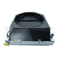 Radiateur hydraulique en aluminium pour chariot élévateur YX/H93D2 avec couvercle compatible H2000 Baoli Jixiang 490 Haute Qualité