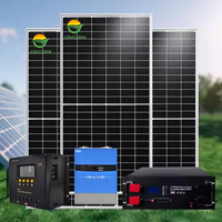 Jingsun Kit sistem surya lengkap, Kit sistem energi surya lengkap off Grid 5kW 6KW 8KW 10KW