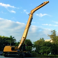 Martillo vibratorio hidráulico para excavadora, pluma de conducción de pila, para proyectos de pila de hoja de acero, al por menor