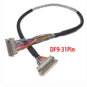 DF9-31P LVDS-displaykabel 1,0 mm pitch 31-pins connector kabelboom voor industriële besturingsmonitor - Product Image 1