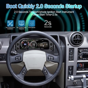12.3 Inch Auto Meter Gauge <b>for</b> Hummer H2 2003 2009 LCD Dashboard Automotive <b>Speedometer</b> Virtual Cockpit Odometer - Product Image 6