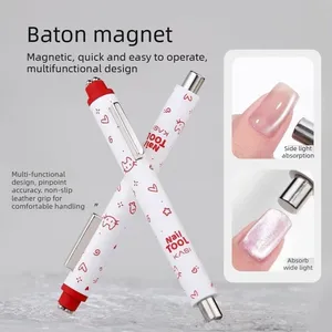 Gel UV Magnético 3D Multifuncional con Efecto Ojo de Gato para Diseño de Uñas con Bolígrafo Magnético, Efecto Brillante, Herramienta de Manicura - Product Image 4