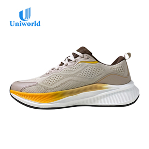 ยูนิเวิลด์ บังกลาเทศ OEM - รองเท้าผ้าตาข่ายน้ำหนักเบาสำหรับทุกเพศ, รองเท้าระบายอากาศพร้อมระบบรองรับแรงกระแทก เหมาะสำหรับการฝึกซ้อมระยะไกลและการเตรียมตัววิ่งมาราธอน - Product Image 3