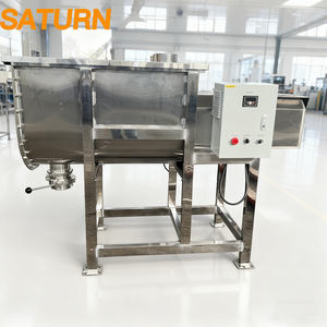 Mezclador de Cinta Profesional de Acero Inoxidable con Servomotor y Engranaje para Mezclar Azúcar, Harina y Productos Químicos 100L/200L/500L/1000L - Product Image 4