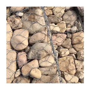 Hochwertige feuer verzinkte Gabionen korb/Sechseck gewebte Gabionen käfige zur Stein ladung für Fluss fluten zum Heiß verkauf