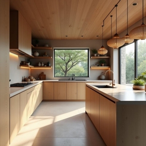 CBMmart Customizable Kitchen <strong>Cabinets</strong> with Pull-Out <strong>Pantry</strong> <strong>Cabinet</strong> Shelves - Product Image 1