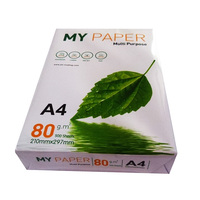 Papel A4 de Pulpa de Madera 100% de Marca OEM al por Mayor, Papel Bond de 80 g/m² para Copias, Doble Blanco, para Uso en Oficina