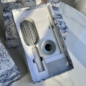 Peine Antiestático con Cojín de Aire para Mujer, Mango de PC, Uso en Salón, Masaje del Cuero Cabelludo y Función de Presión, Caja de Regalo Incluida - Product Image 3