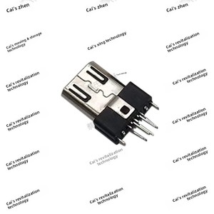 Conector Macho USB Tipo-C <span class=keywords><strong>Micro5PIN</strong></span> de Bronce Fosforoso con Doble Tierra, Puerto de Carga V8, Cable de Datos - Product Image 3