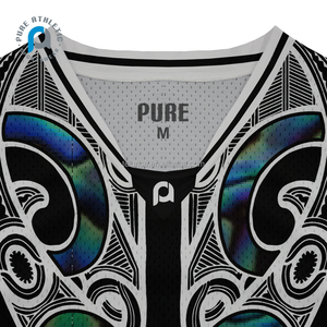 Tinh Khiết Maori paua Thiết Kế Throwback Bán Buôn Tùy Chỉnh Bóng Rổ <span class=keywords><strong>Singlets</strong></span> Người Đàn Ông Thăng Hoa In <span class=keywords><strong>Singlets</strong></span> Mặc Áo Sơ Mi - Product Image 6