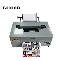 Imprimante d'étiquettes couleur A4 Fcolor, nouvelle arrivée, machine à jet d'encre 6 couleurs pour l'impression d'étiquettes, de photos et de transferts par sublimation, idéale pour les petites entreprises