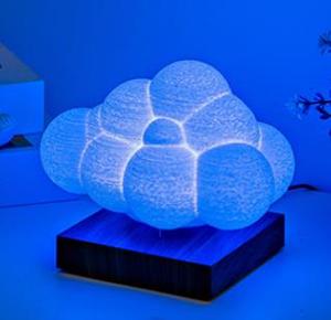 Newly Designed Magnetic Moon <b>Desk</b> Lamp <b>Floating</b> Office Decoration for Welcome Gifts Insurance Education Travel Agency - Product Image 2