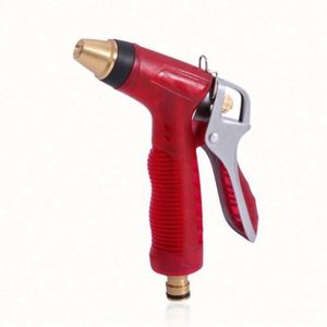 Pistolet pulvérisateur haute pression en laiton réglable avec contrôle de débit variable pour l'arrosage de jardin et le nettoyage de voitures - Product Image 1