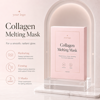 Marque privée Vente chaude Cosmétique coréen Anti-âge Supprimer les ridules Visage et Yeux Patchs de fusion de collagène