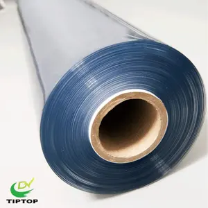 Tiptop-lámina de plástico de pvc transparente a prueba de agua, hoja de vidrio suave de 1mm de espesor de fábrica de China