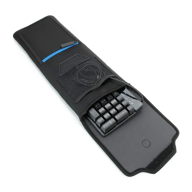 Neopren klavye kapağı gri yumuşak Laptop çantası su geçirmez özel siyah özelleştirilmiş durumu klavye durumda