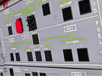 Simulateur de vol A320 sur toit - Compatible avec X-Plane et Prepare3D MSFS2020, MSFS2024, etc.