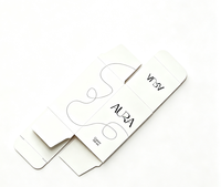 Petites boîtes pliables en carton avec vernis pour gâteaux, desserts, bijoux et emballages cadeaux