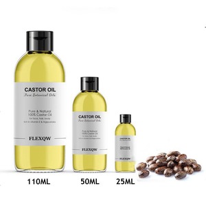 Huile d'extrait de graines de ricin 100% pure, soin polyvalent de la peau, adoucissant multi-usages pour la peau - Product Image 1