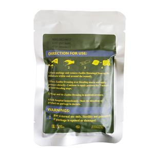 TECC TCCC gaze hémostatique personnalisée pour l'hôpital gaze hémostatique kaolin pour le traitement des plaies par traumatologie médicale tactique vente en gros - Product Image 6