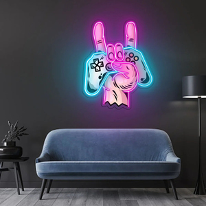 Fabricante No Moq Dropshipping Led Sign Uv Print Neon Sign Logotipo personalizado Neon Publicidad Business Logo Sign - Product Image 3