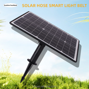 Уличная садовая Солнечная смотровая лента, атмосферные лампы, садовые водонепроницаемые Декоративные Мягкие фонари, Солнечная лента, светодиодные фонари - Product Image 2