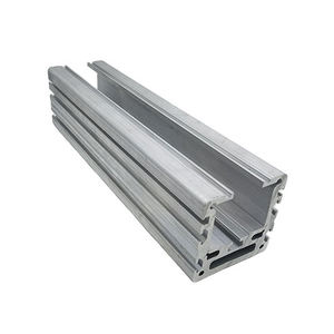מפעל מחיר תעשייתי שקט סלון U ערוץ <span class=keywords><strong>C</strong></span> פרופילי כפול הזזה אלומיניום דלת רולר רכבת מסלול פרופיל - Product Image 2