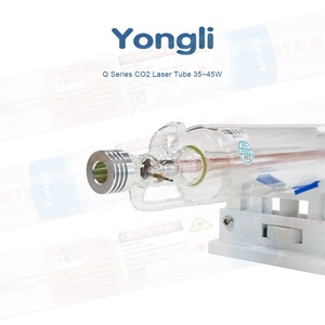 Yongli 35W 40W 45W 50W Co2 Laser Tube Verre Tube Laser Pièces d'équipement pour Co2 Laser Machine de découpe et de gravure - Product Image 1
