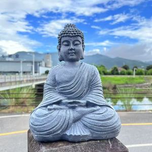 Estatua de Buda <span class=keywords><strong>Zen</strong></span>, Adorno <span class=keywords><strong>Zen</strong></span>, Decoración para Ventanas, Entrada, Manualidades de Resina para el Hogar, Jardín, Patio, Figura de Feng Shui - Product Image 4